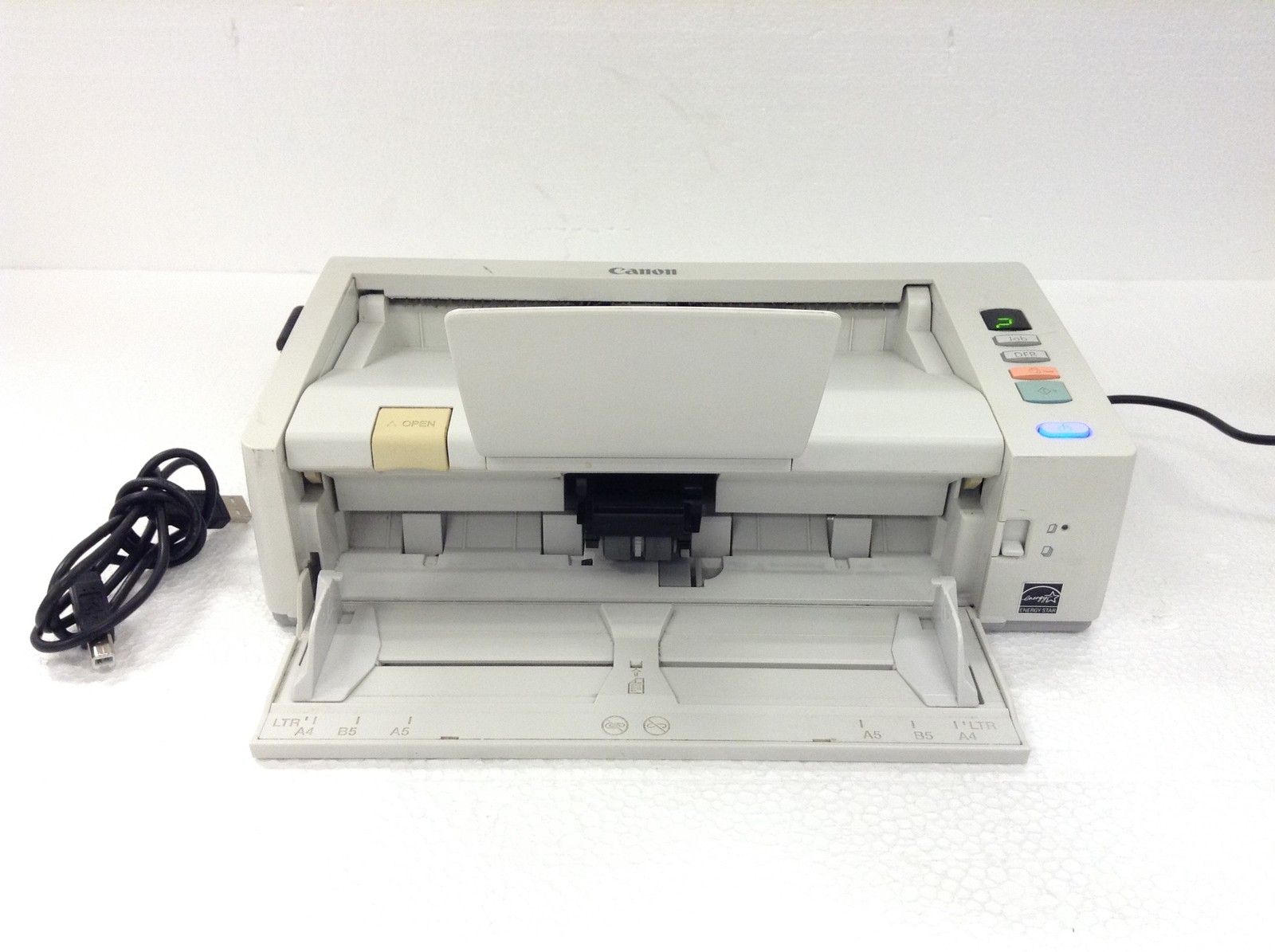 Canon imageFORMULA DR-M140 M111121 Document Scanner USB 128K Scans NO AC ADAPTER