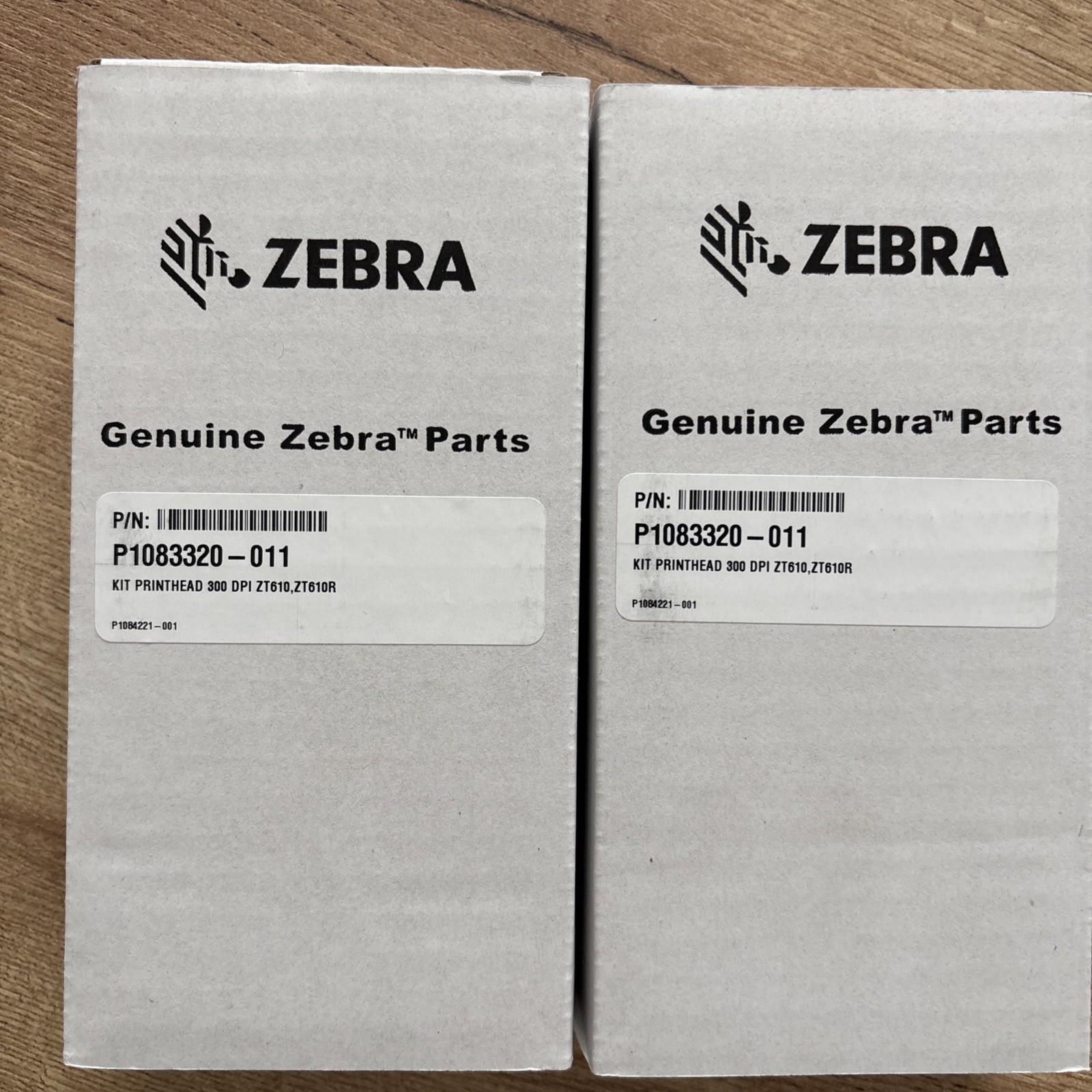 Genuine Zebra Thermal Printhead 300 dpi ZT610 ZT610R Label Barcode P1083320-011