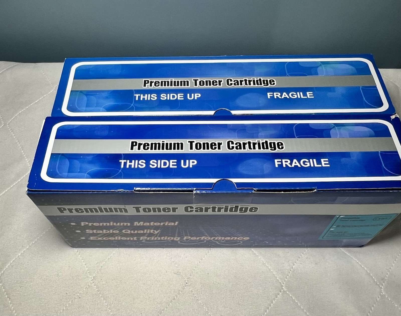 Brother Compatible Ink Toner Printer Cartridges TWO Cyan NEW SEALED HL DCP MFC