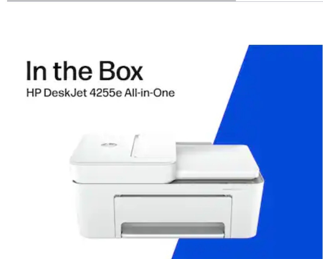 HP DeskJet 4255e All-in-One Wireless Color Inkjet Printer Copier Scanner
