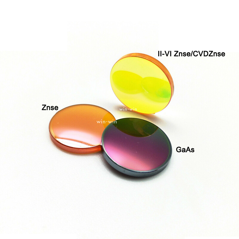 II-VI CVD Znse GaAS Focus Lens for CO2 Laser Φ12 15 18 19 20 25mm FL:1″-4″