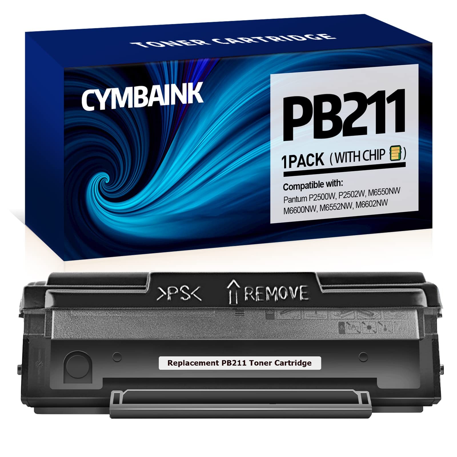 for Pantum PB-211 PB-211EV Toner Cartridge Black with Pantum P2500W, P2502W, …