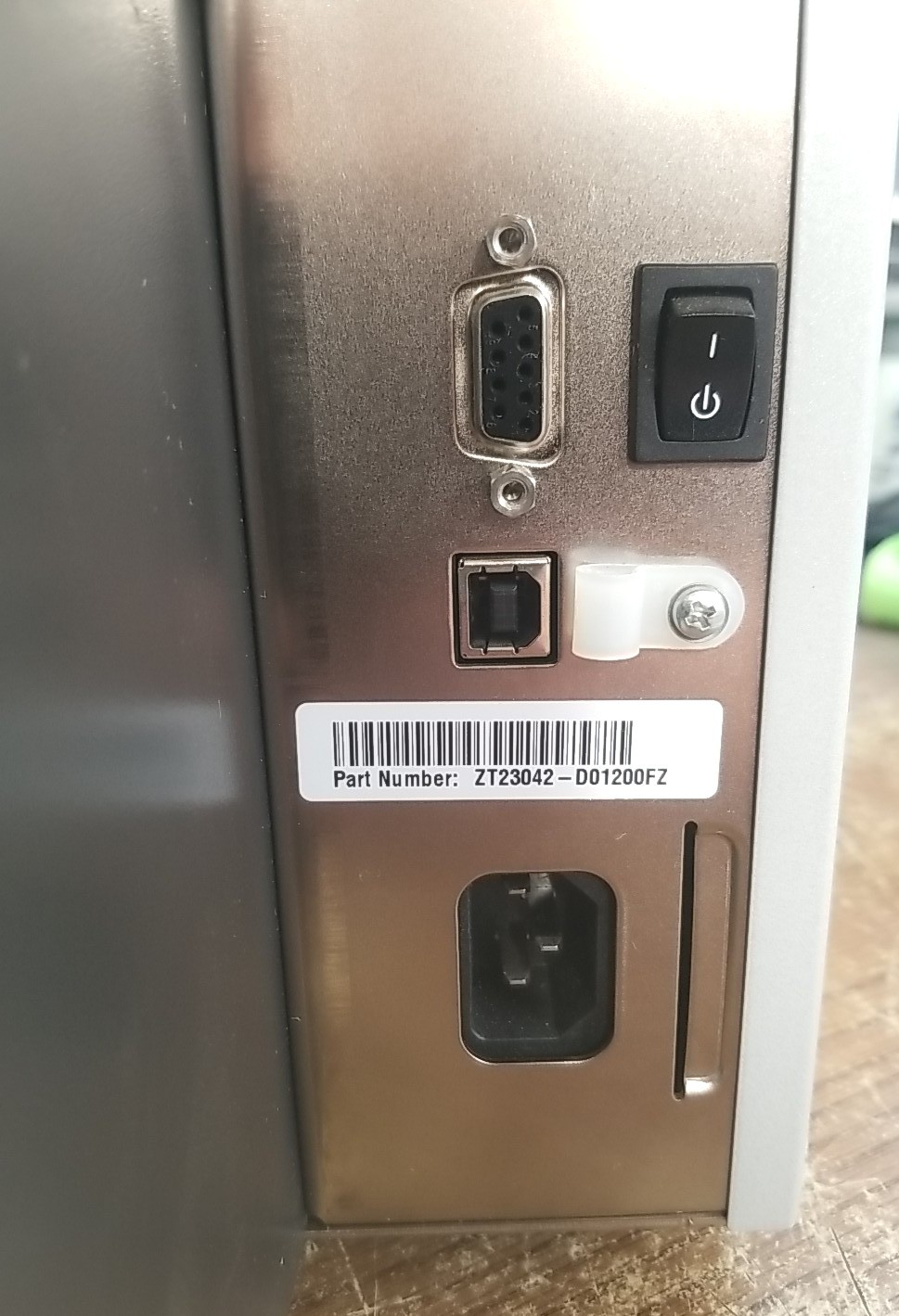 Zebra ZT230 Direct Thermal Label Printer USB Ethernet P/N ZT23042-D01200FZ