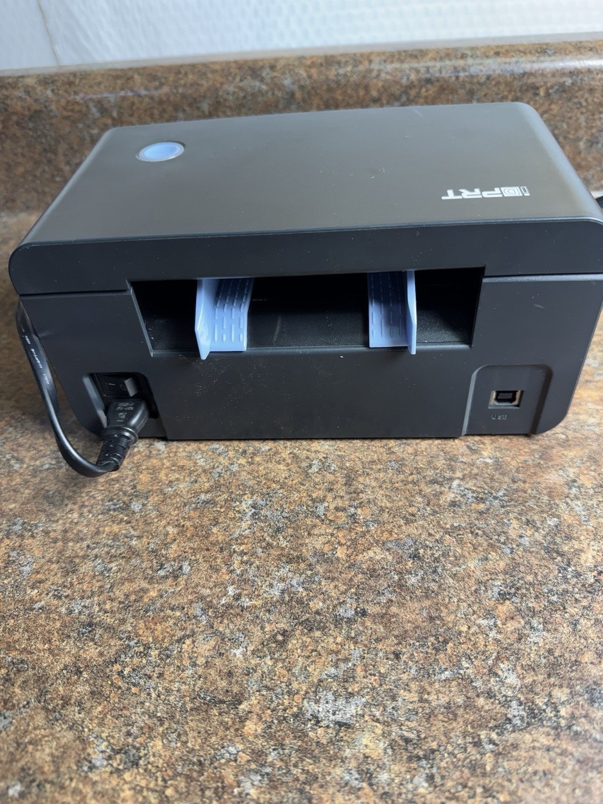 IDPRT Direct Thermal Label Printer 4×6 SP410 Black – Non Bluetooth