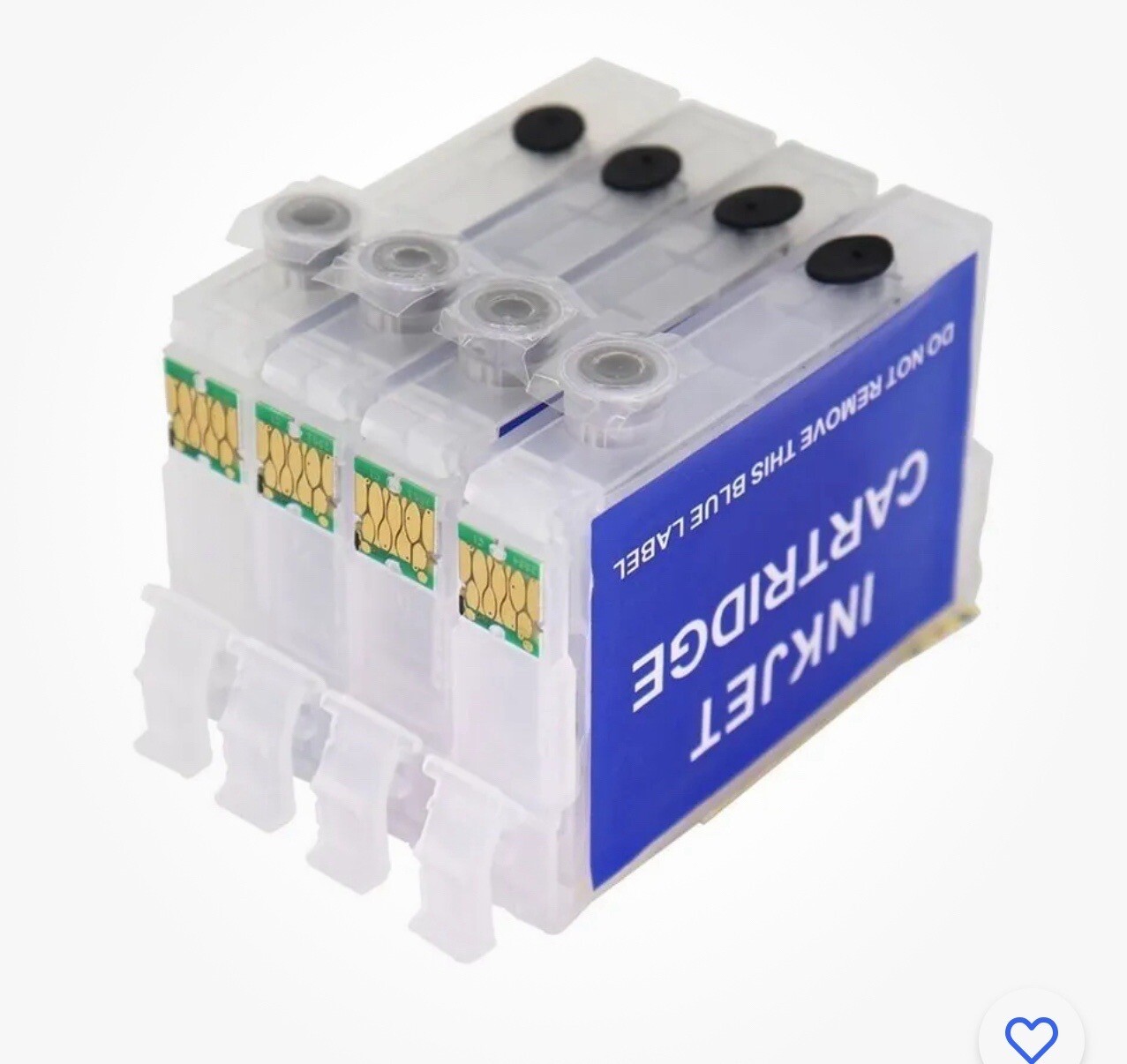 Refillable Ink Cartridge 200+400ml Sublimation Ink Epson XP-400, XP-410