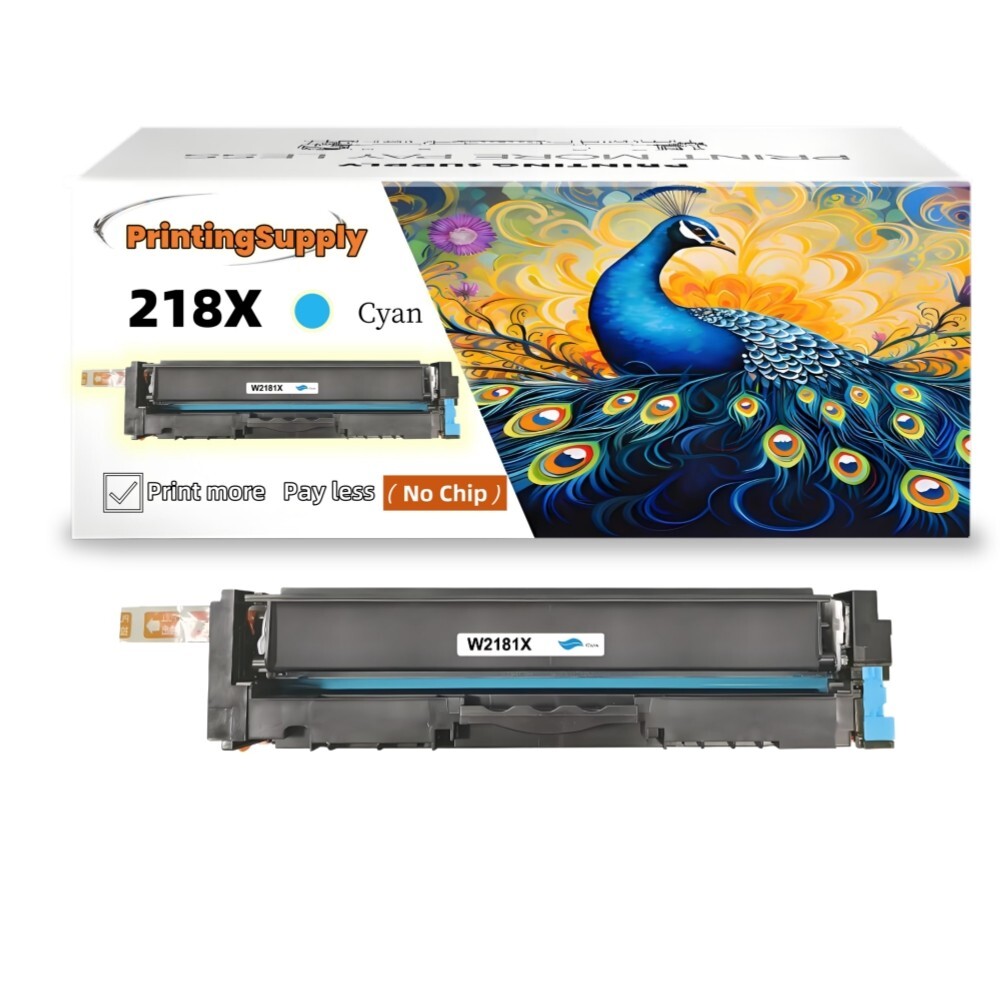 218X W2181X High Yield Toner forHP Color LaserJet Pro MFP 3301fdw *No Chip*