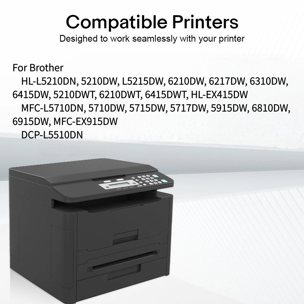 4PK Compatible TN920XL Toner With Chip For Brother HL-L6415DW/EX415DW High Yield