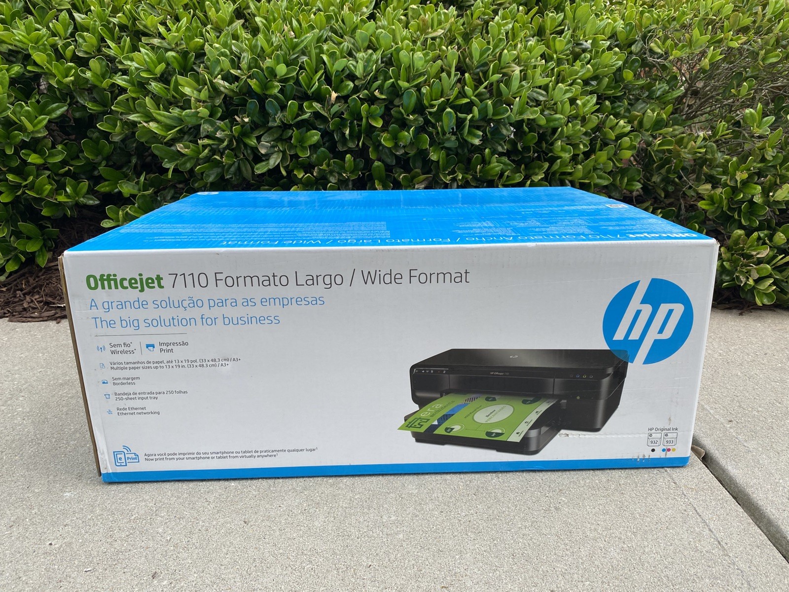 HP Officejet 7110 WideFormat Inkjet Printer BRAND NEW