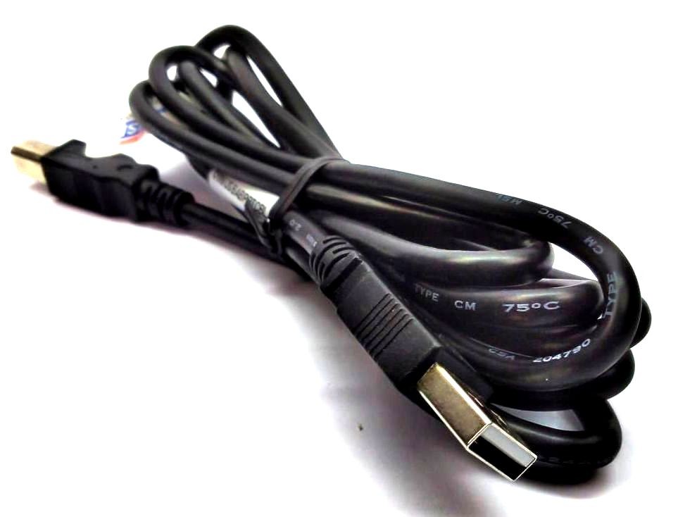 Universal Printer Cable for Computer 6ft USB A to B High Speed TID 60000467