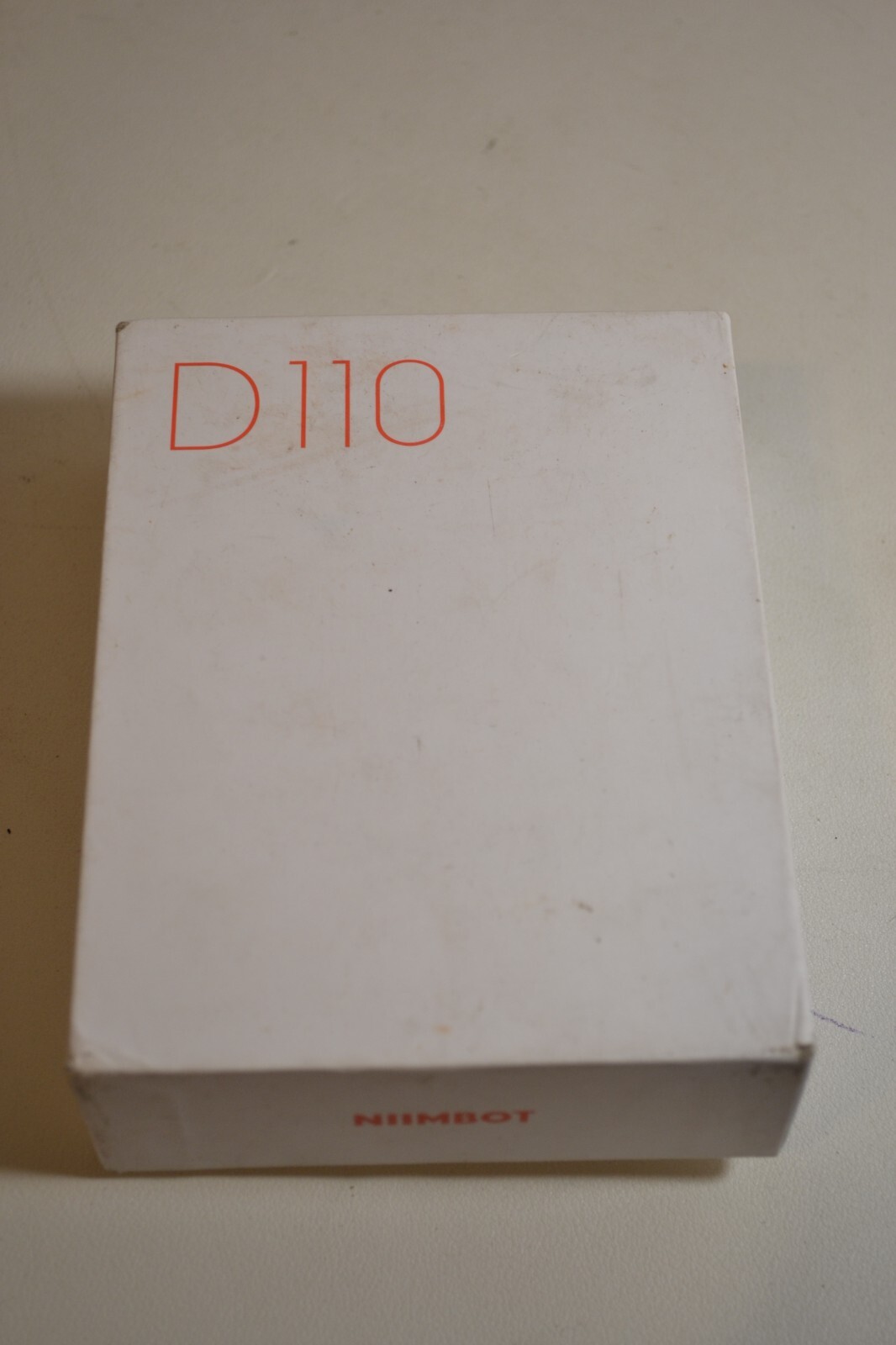 NIIMBOT D110 Label Maker Portable Thermal Printer White