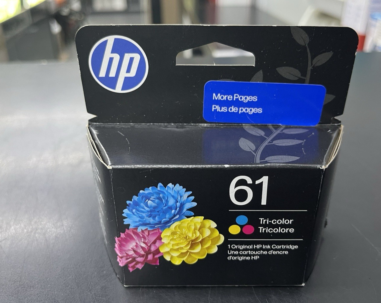 Genuine HP 61 Original Inkjet Ink Cartridge Tri-color Pack EXP 1/2028 NEW!
