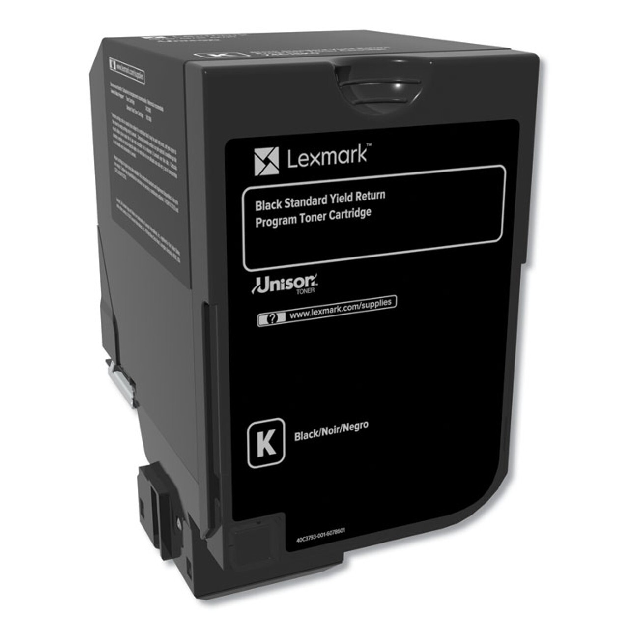 Lexmark 74C1H Black/Cyan/Yellow/Magenta Toner Cartridge – For use in CS/CX725