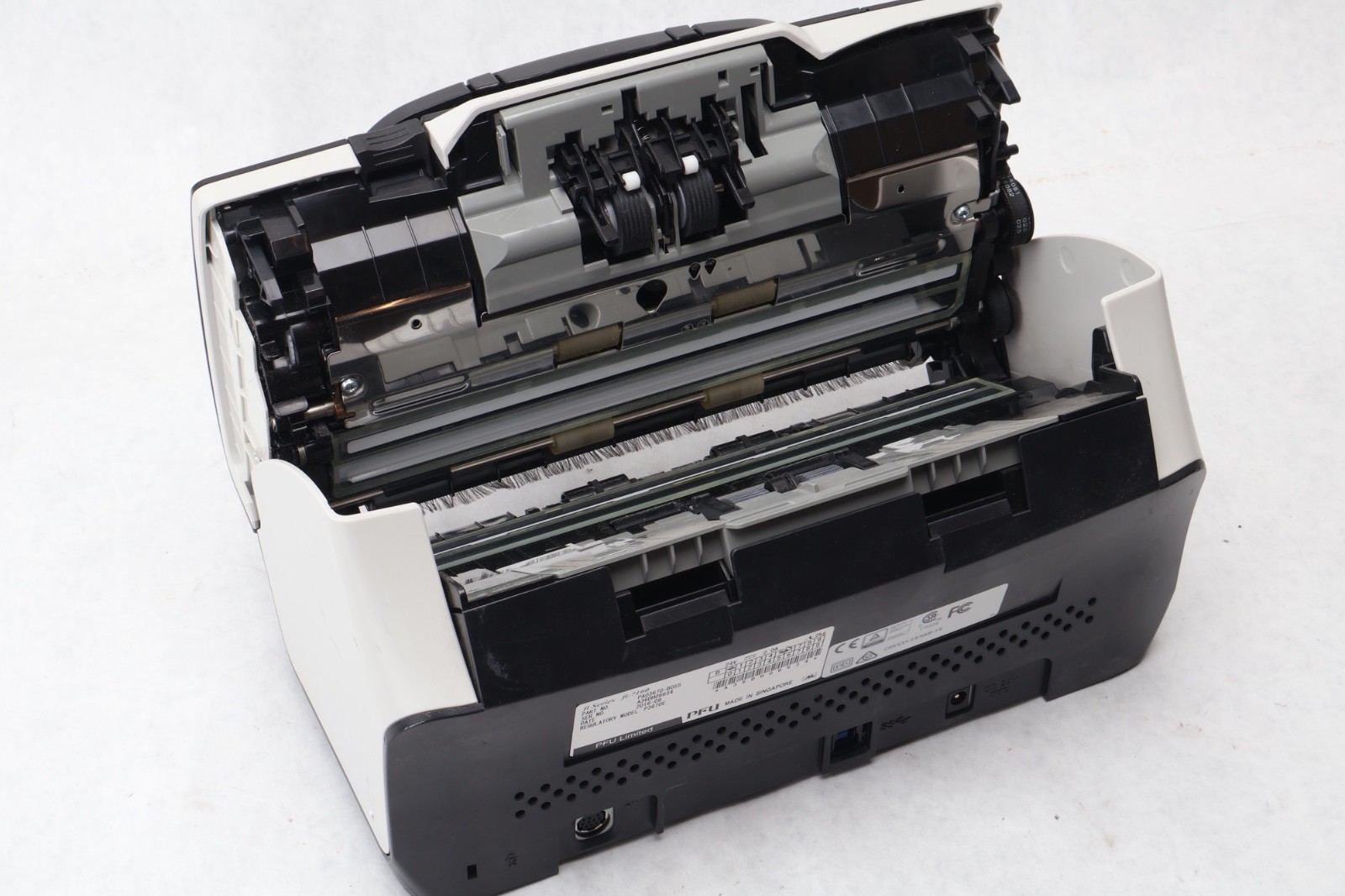 Fujitsu fi-7160 Duplex Color Document Scanner – Missing Paper Holder NO CORDS