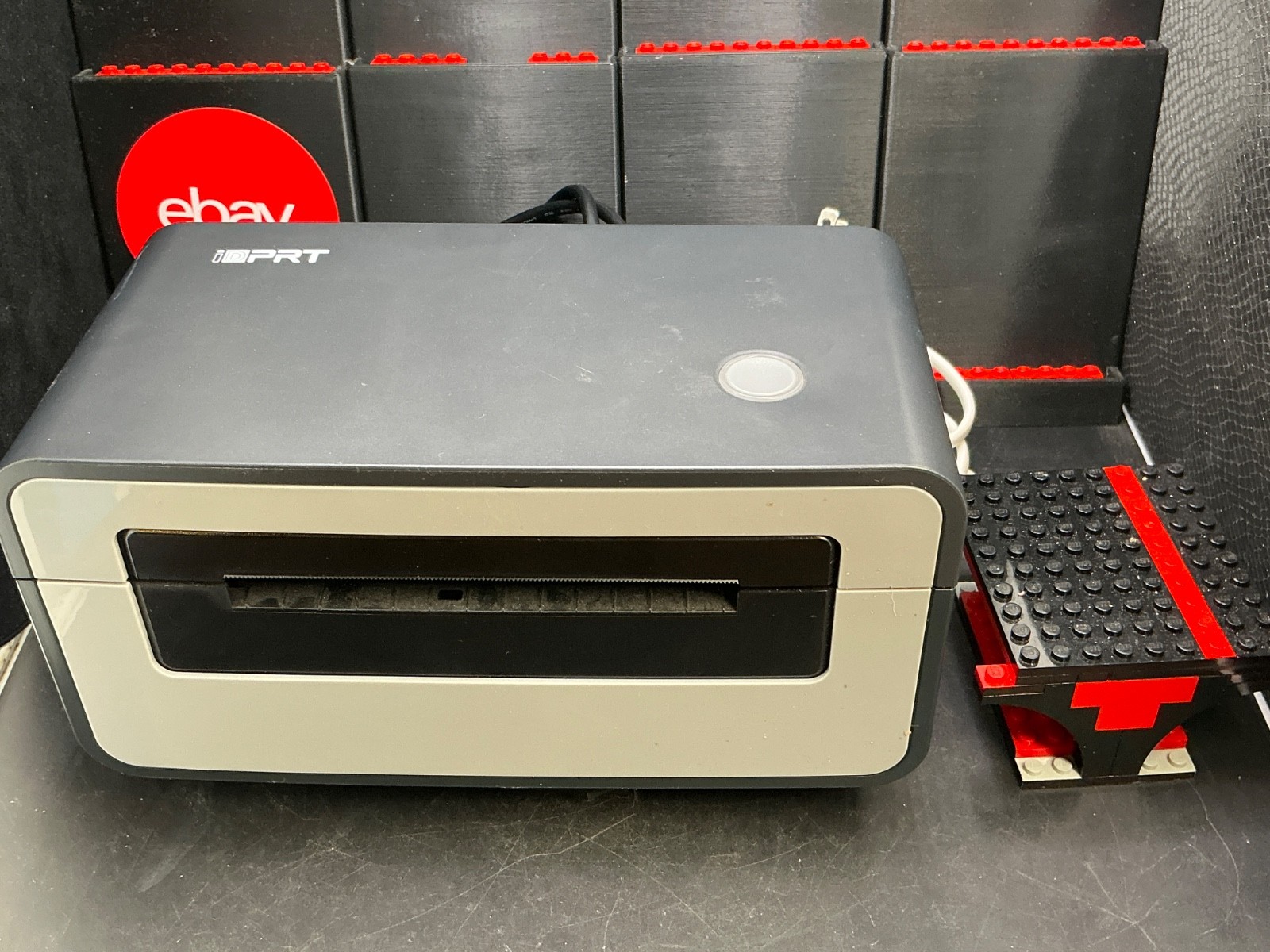 label printer IDPRT SP140 thermal printer with cords open box new 📦