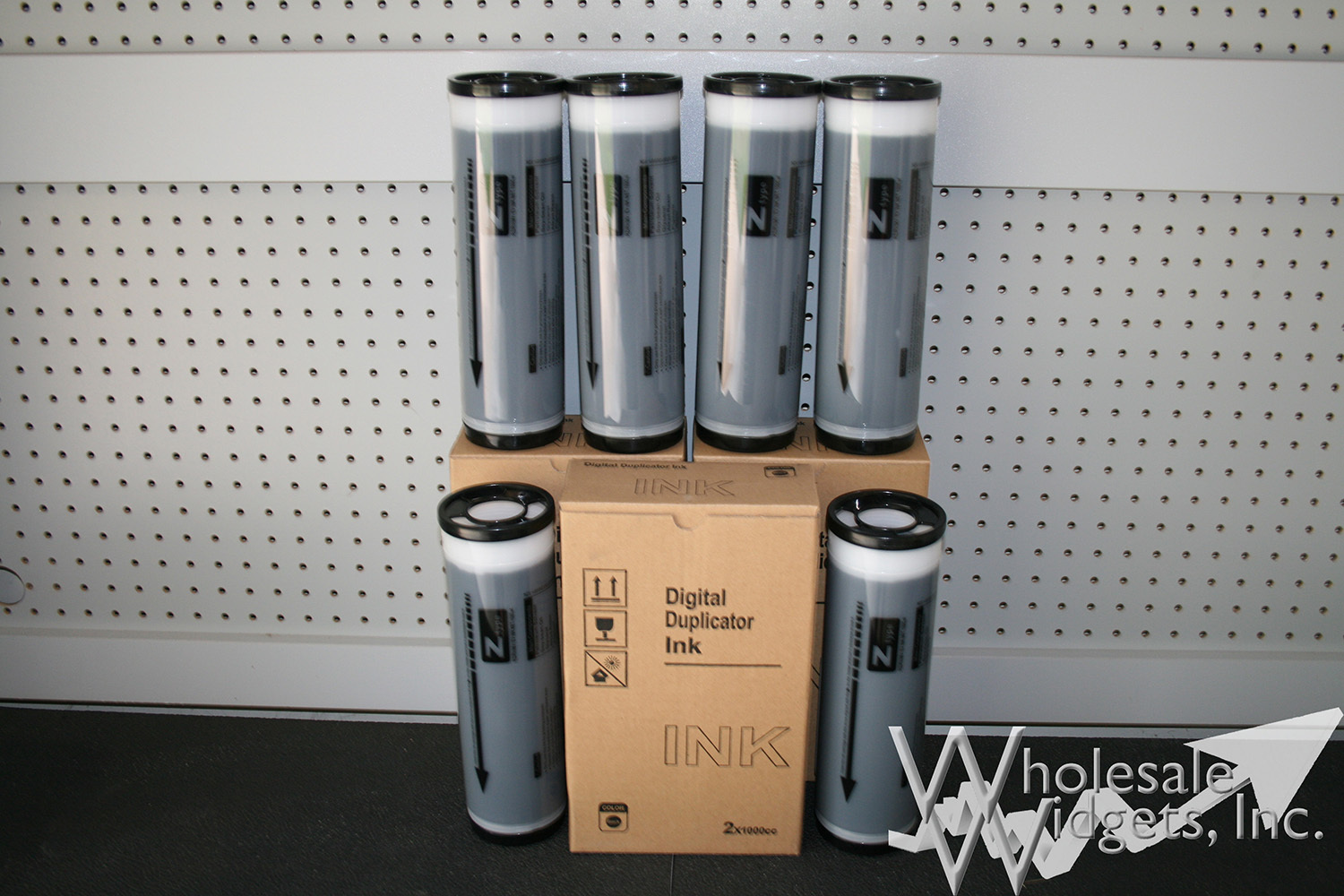 6 Black Inks Compatible With Riso S-4254 For Risograph EZ MZ RZ RZ Z type