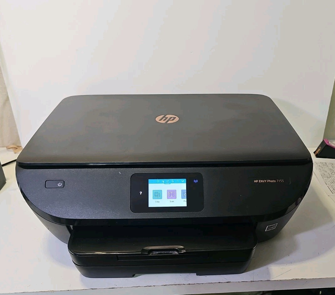 HP Envy Photo 7155 Wireless All In One Color Inkjet Printer. Needs HP64 Ink.
