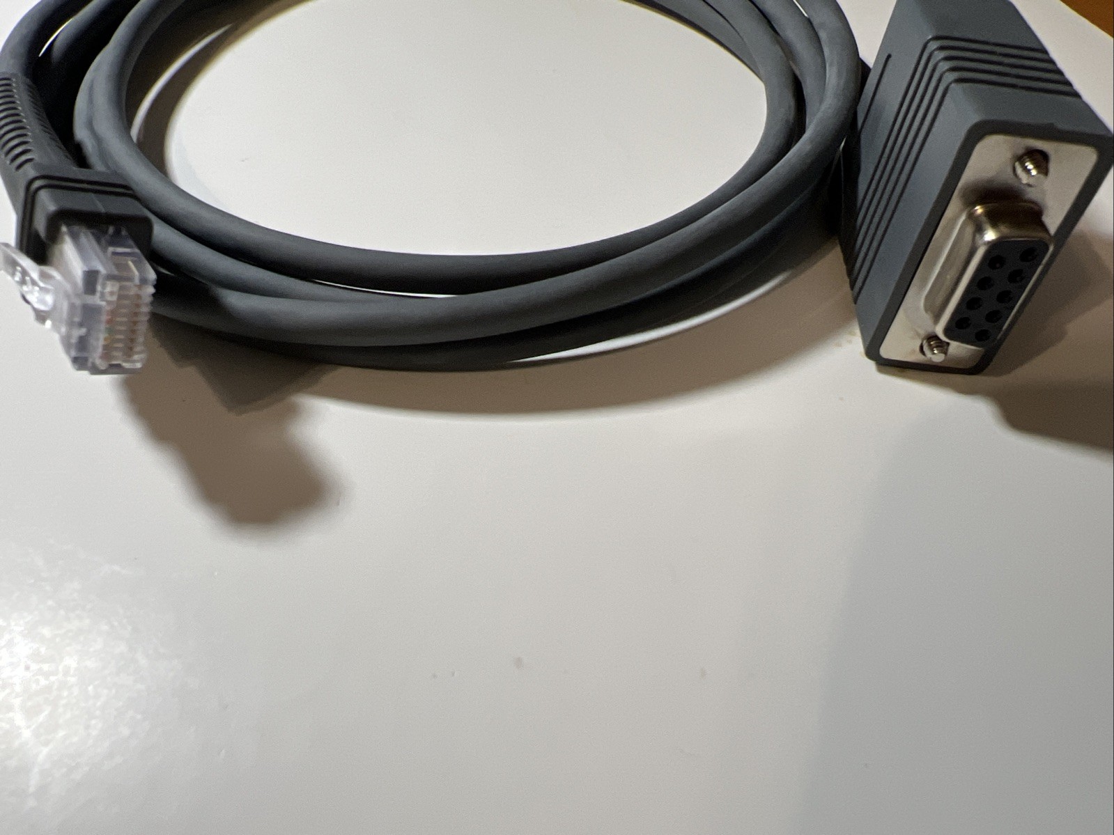 Zebra Serial RS232 DB9 Cable For Scanners LS2208/7708/4208 CBA-R01-S07PAR 7FT