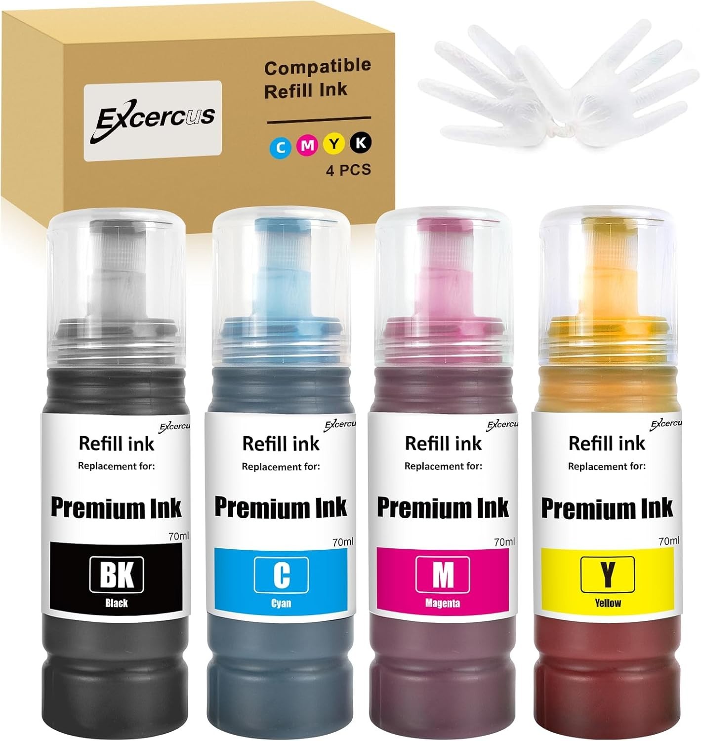 Reliable Ink Refill Bottles for ET Series Printers – Vivid Colors & High Quality