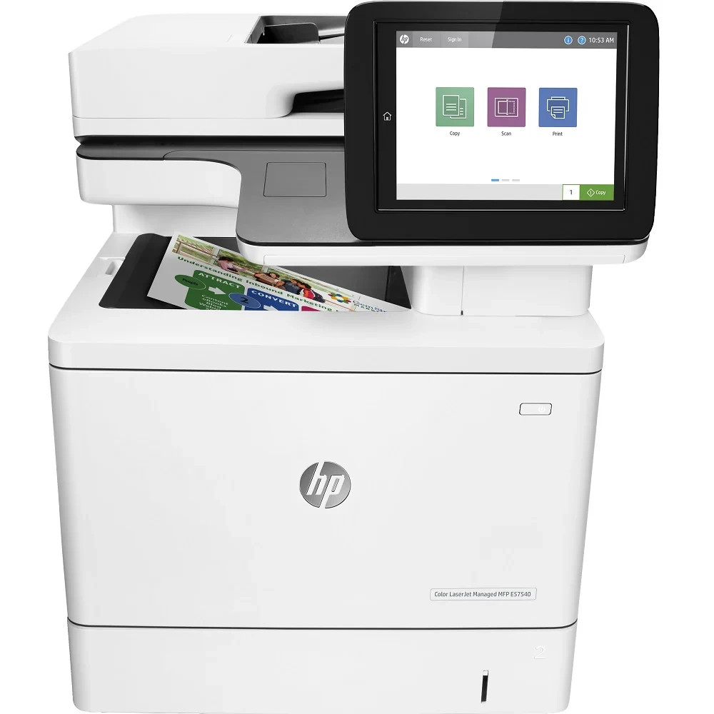 FACTORY RB HP LaserJet MFP E57540c Color Laser Printer 3GY25A#BGJ THIS MODEL