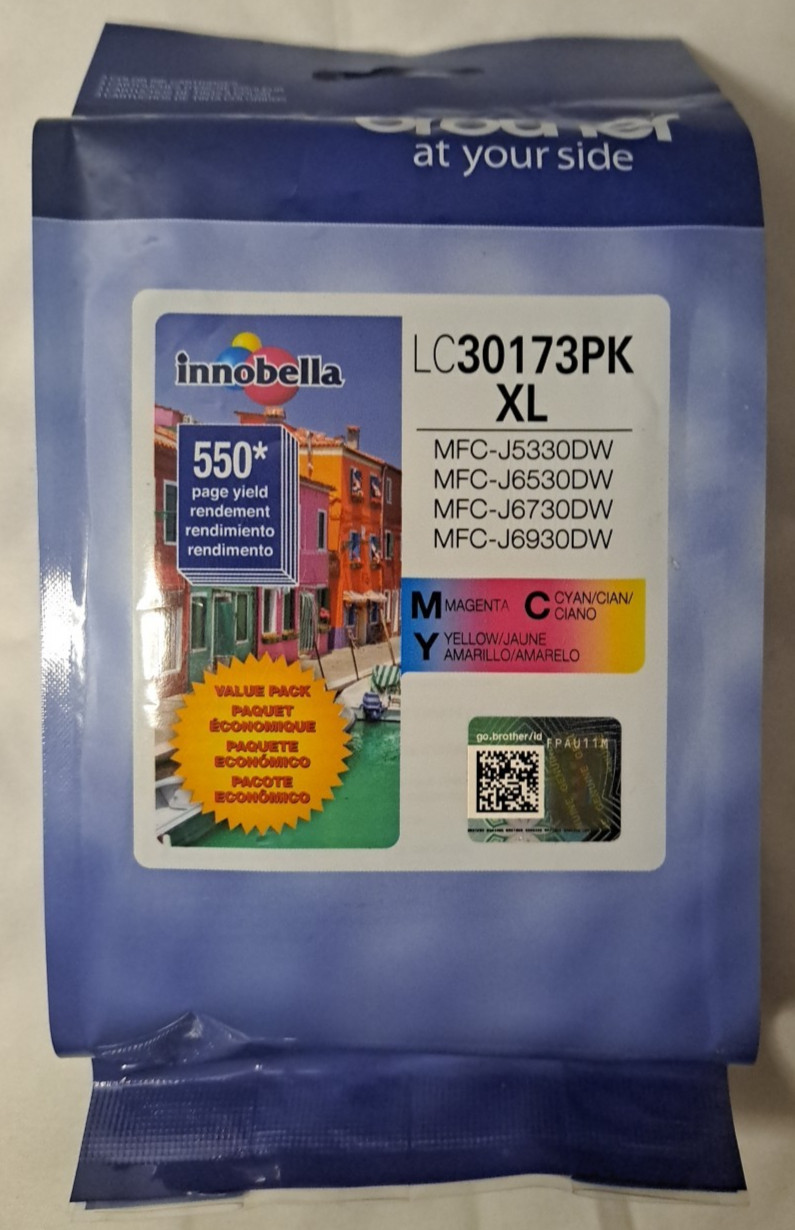 Brother LC30173PK XL Multi-Color Ink Cartridges Pack