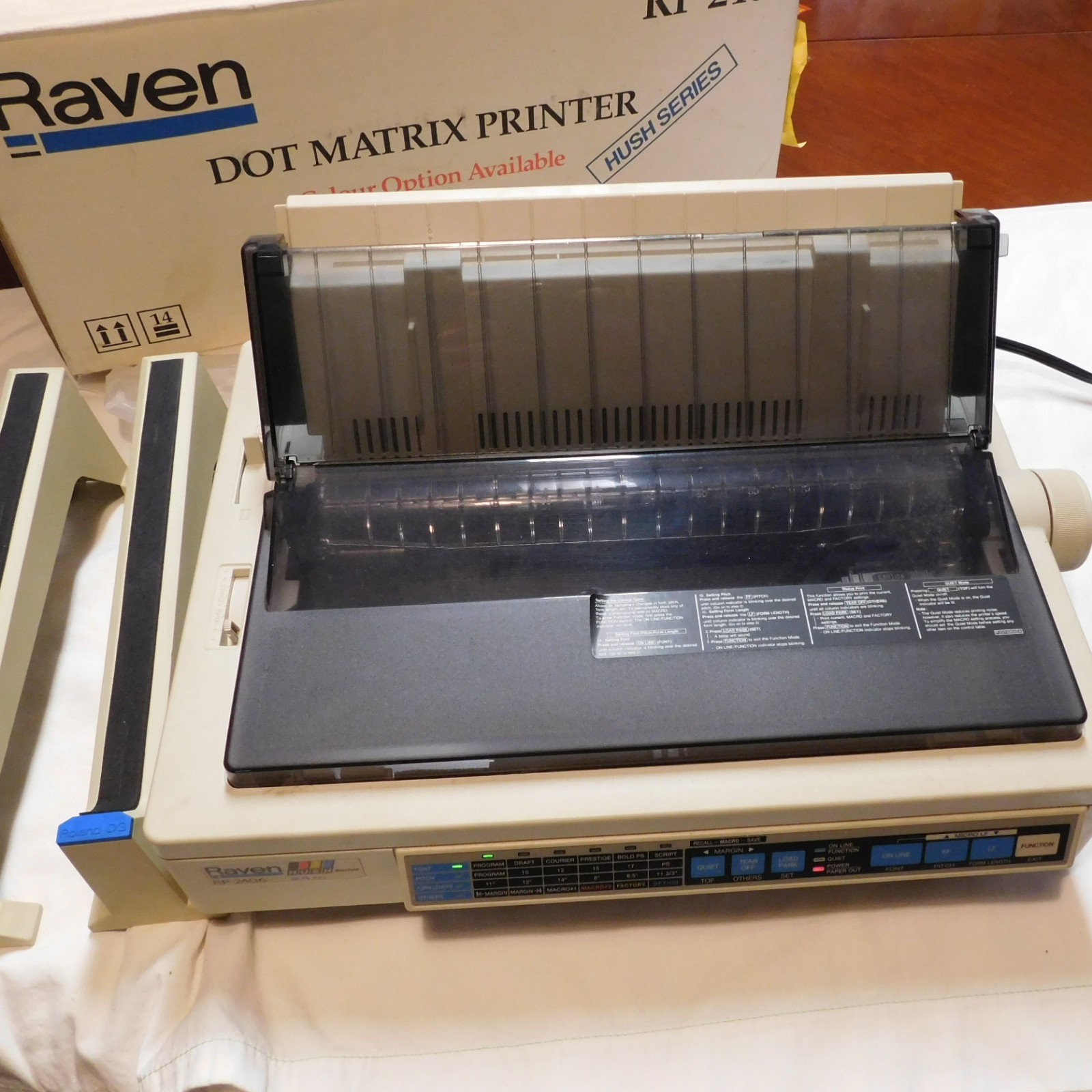 Vintage Raven PR-2406 Impact Dot Matrix Printer With Box – Roland Digital Group