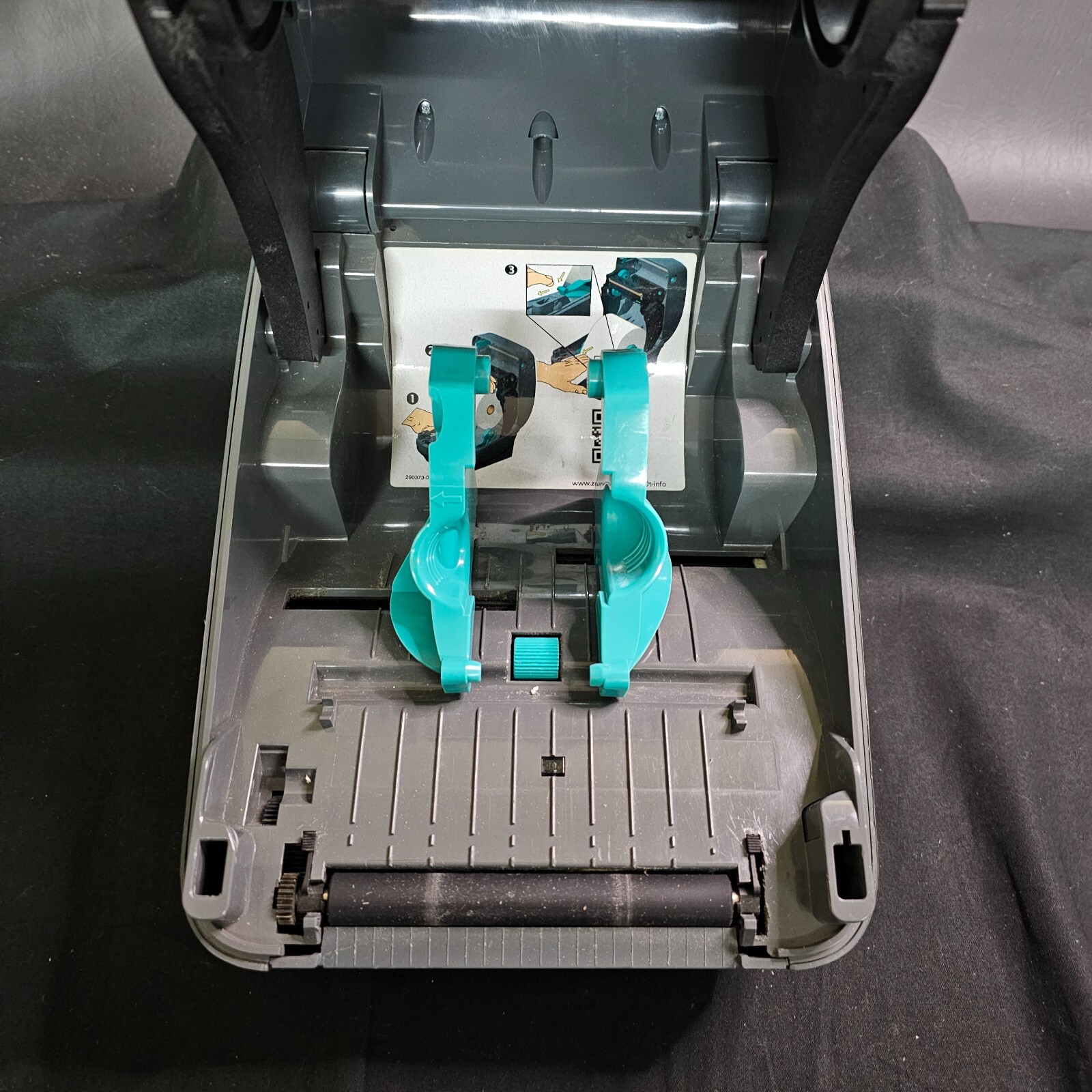 Zebra GX430t Thermal Transfer Label Printer Sold as Shown Not Tested