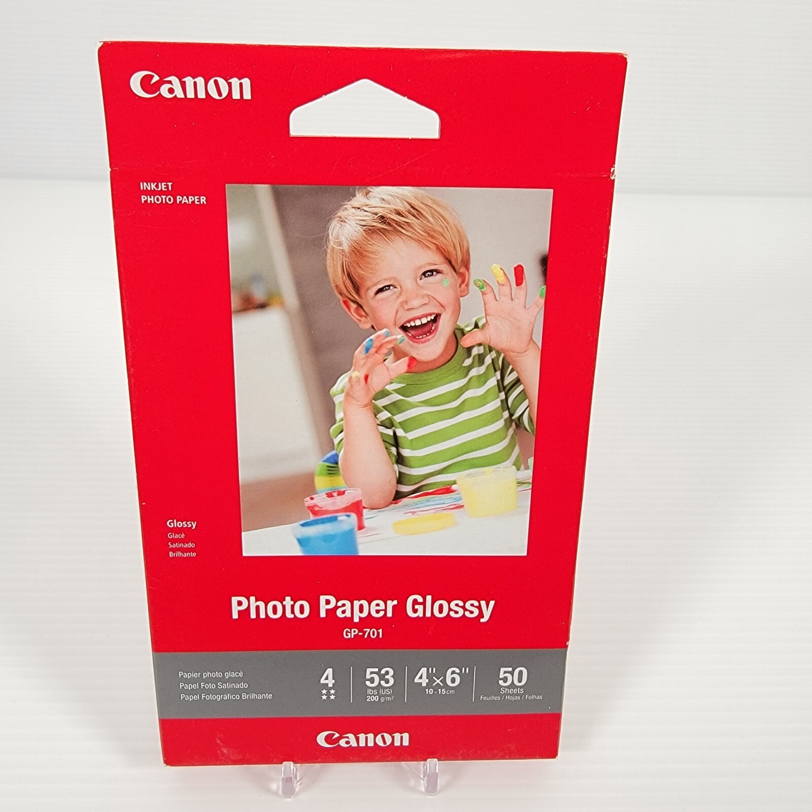 Canon GP-701 Photo Paper Glossy 4″ x 6″ – 50 Sheets – New Sealed
