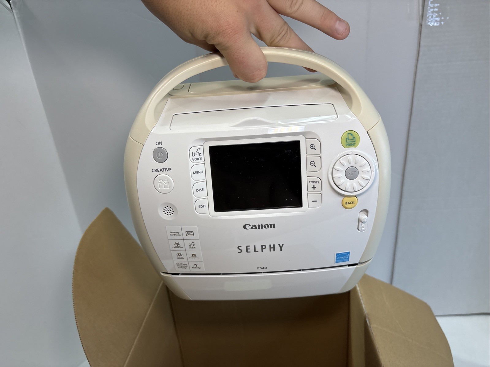NEW Canon Selphy ES40 Compact Portable Photo Printer