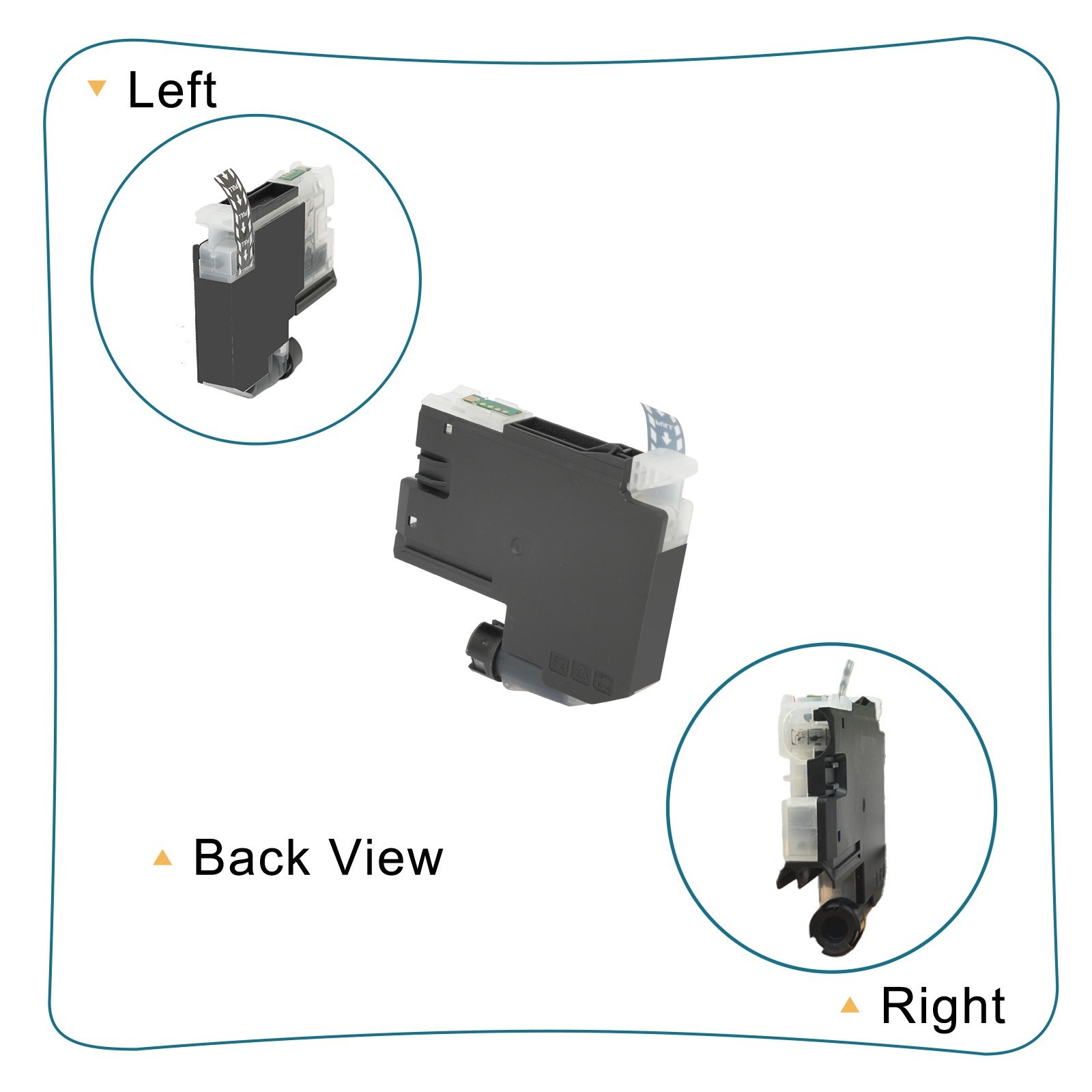 LC501 Ink Cartridges Compatible with Brother MFC-J1260DW MFC-J1360DW J1410DW LOT