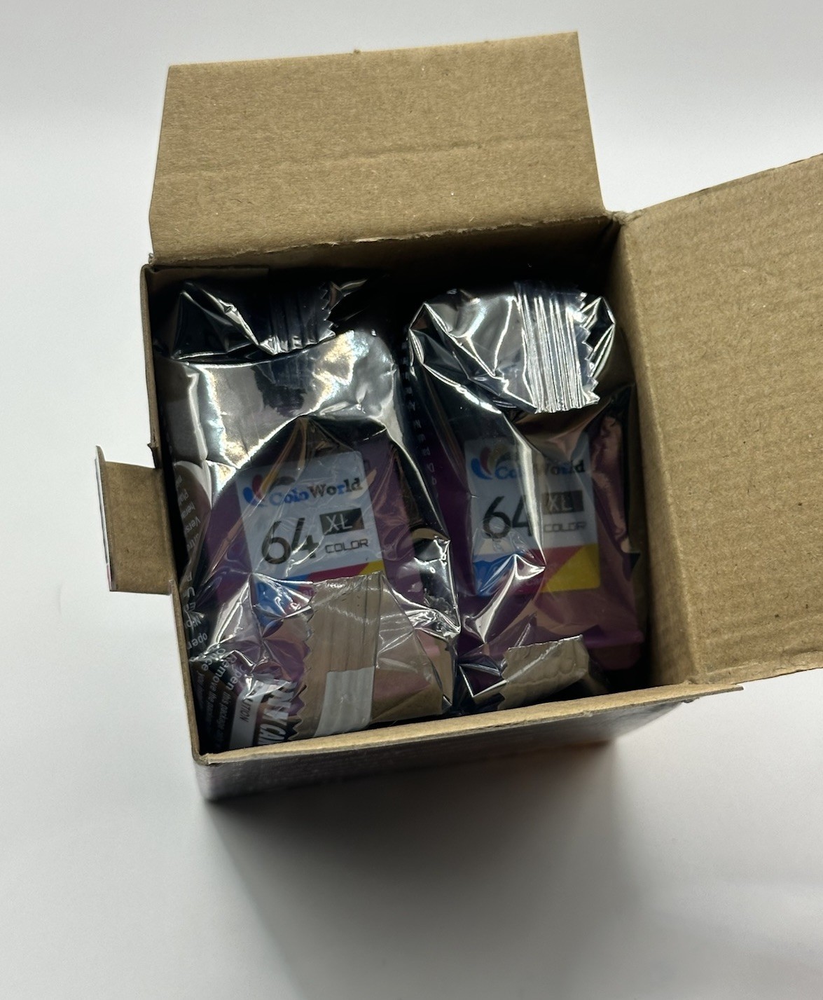 2pk 64XL Color Ink Cartridges for HP 64 XL Envy 7155 7855 7858 Envy