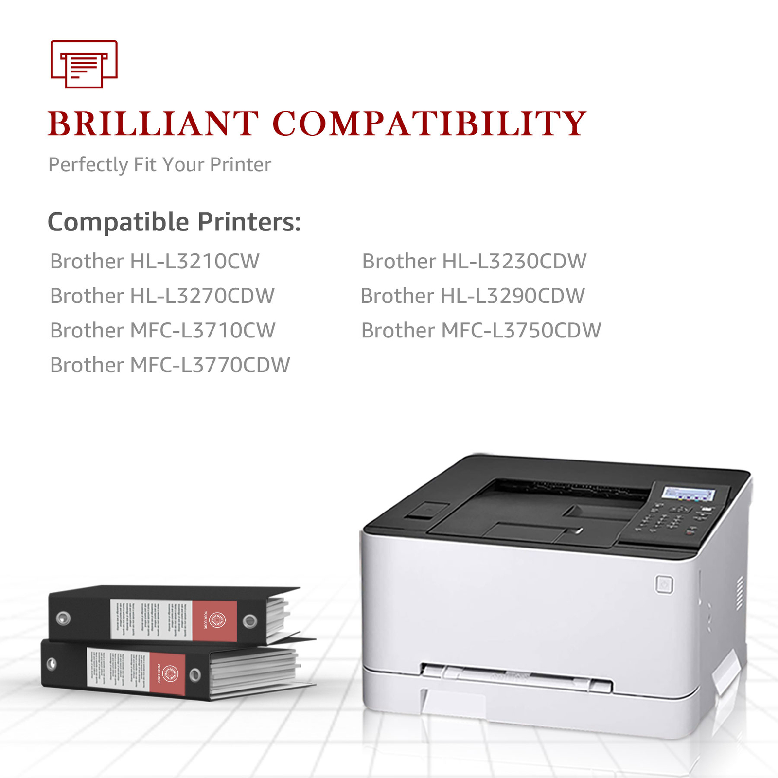 Compatible For Brother TN223 TN227 Toner MFC-L3770CDW HL-L3270CDW L3290CDW Lot
