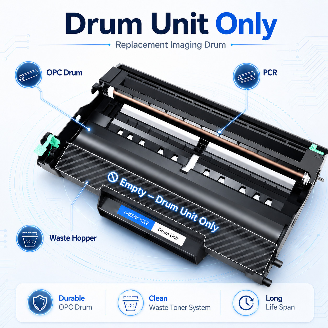 Compatible DR920 Drum Unit for Brother Toner HL-L6210DW L5210DW L5215DW EX415DW