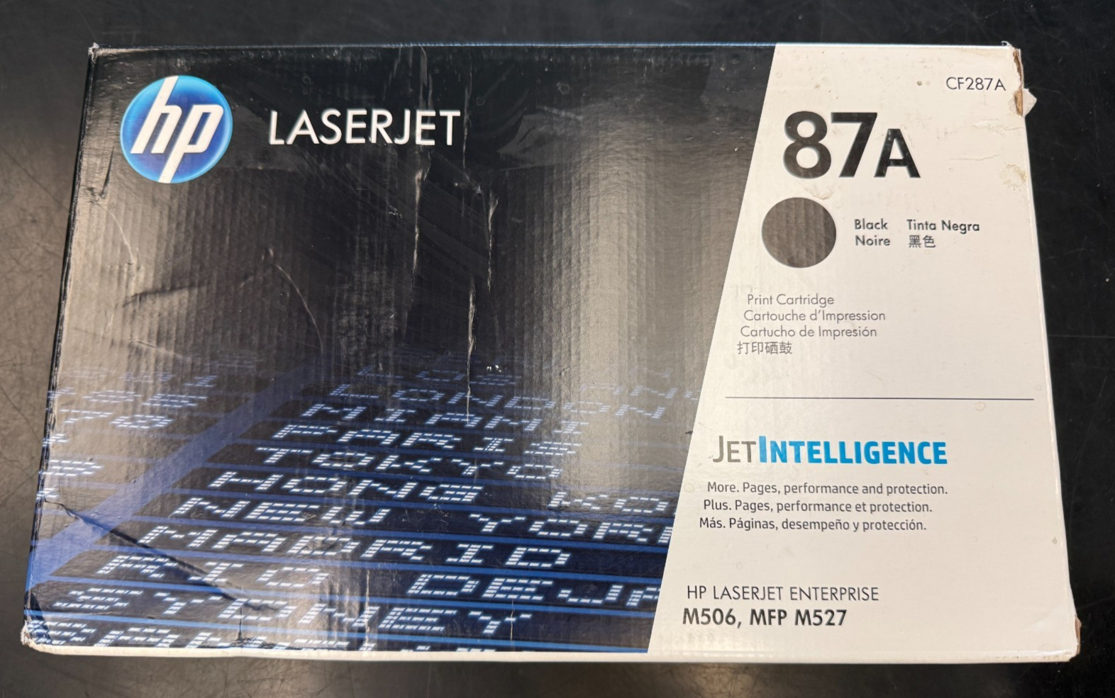HP 87A CF287A Black Toner Cartridge | OEM Genuine | New