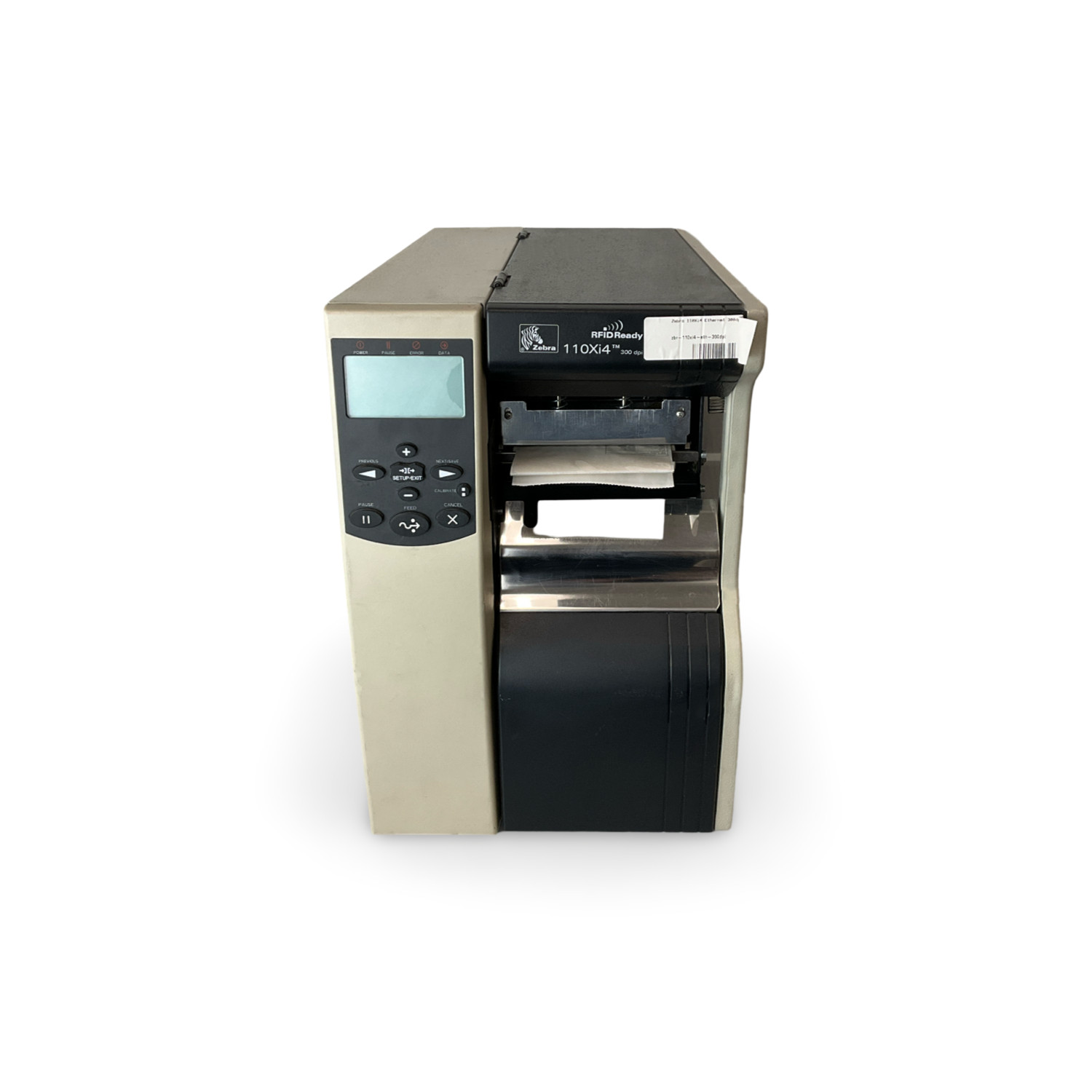 Zebra 110Xi4 USB Serial Parallel Ethernet Thermal Barcode Printer 113-801-00000