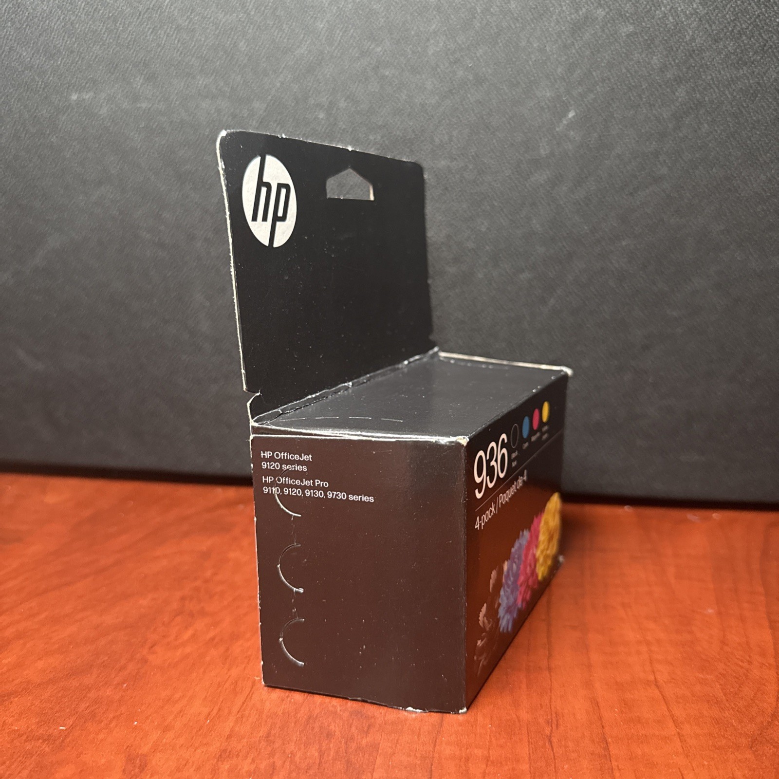 HP 936 Ink Cartridges – Genuine Black-Magenta-Yellow-Cyan 4 Pack (7588) New