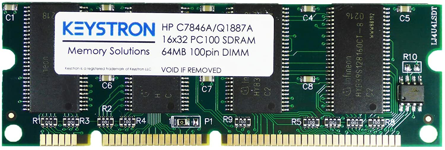 C4144A 64MB 100-pin SDRAM Memory for HP Color LaserJet C7846A