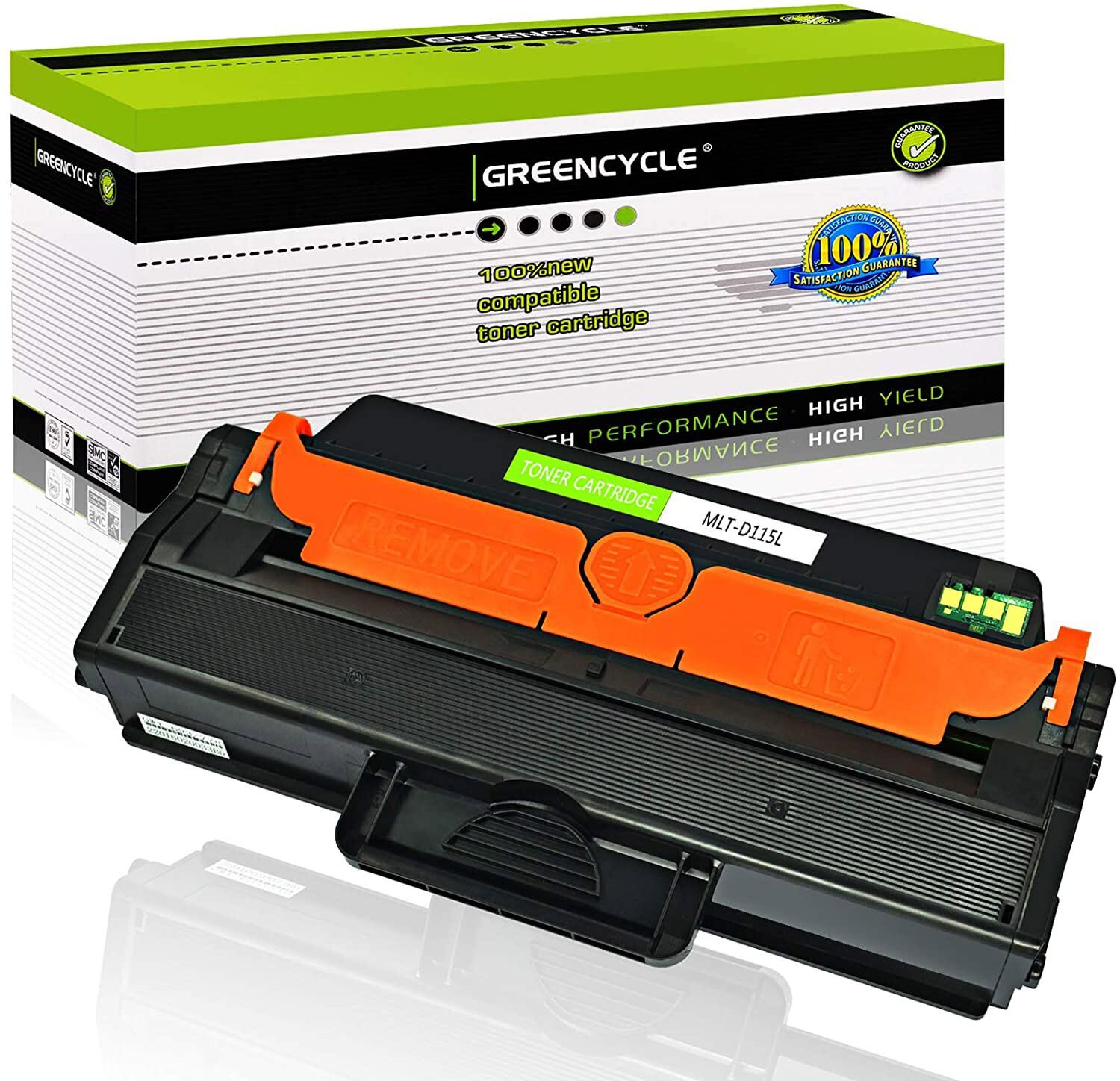 GREENCYCLE MLT-D115L Toner Cartridge for Samsung SL-M2870 SL-M2670 SL-M2620 Lot
