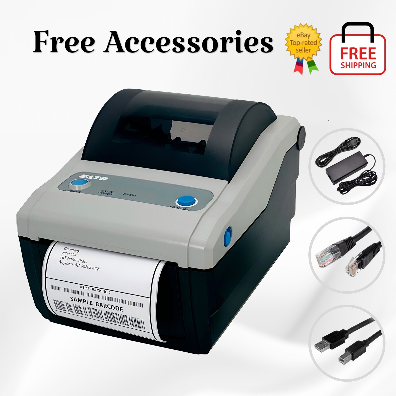 SATO CG412DT Not Wireless – But More Reliable and Faster Barcode Label Printer