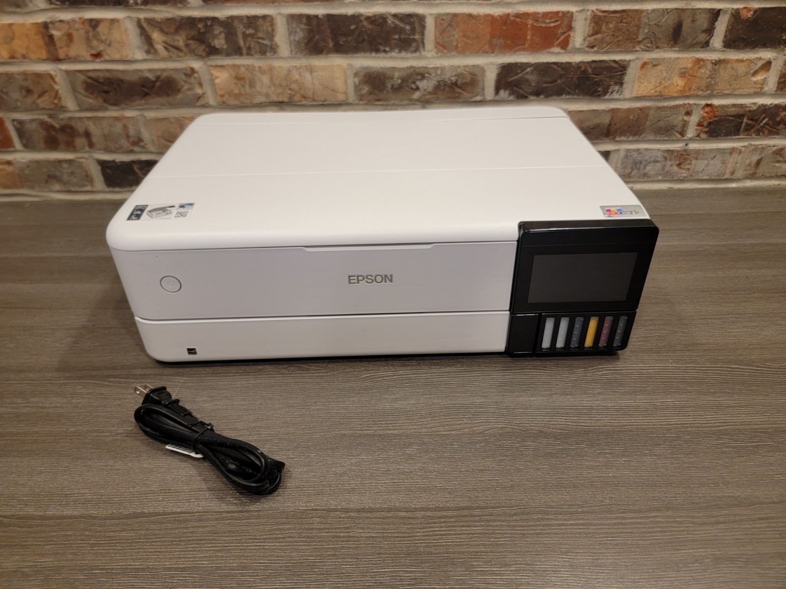 AS IS Epson EcoTank Photo ET-8550 Color Inkjet All-In-One Error 000031