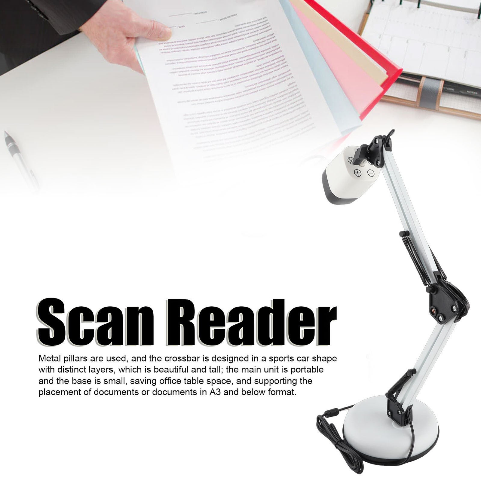 Portable USB Document Camera Scanner – HD OCR For Classrooms