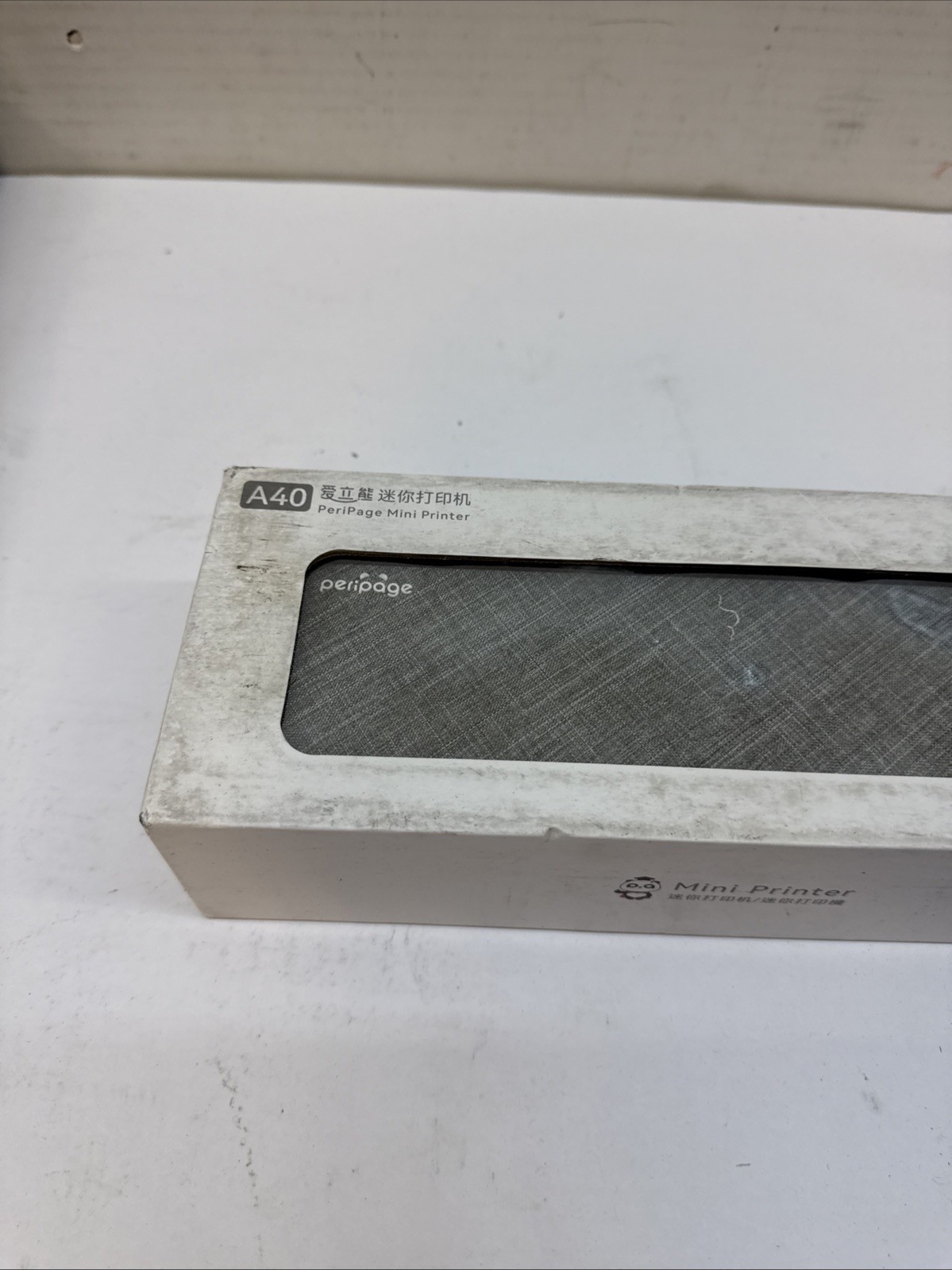 PeriPage A40 Mini Portable Thermal Printer Grey