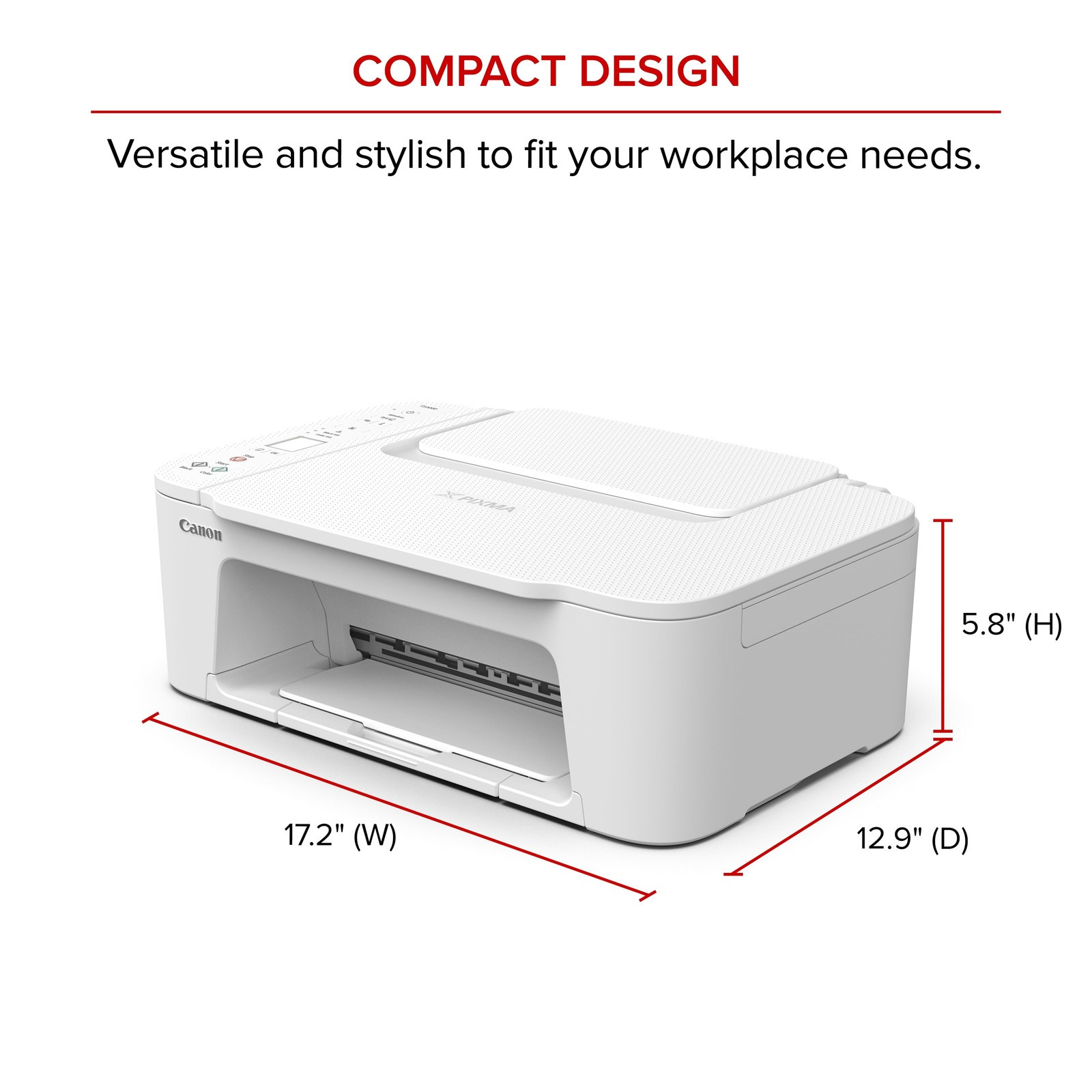 PIXMA TS3722 All-In-One, Wireless Inkjet Printer for Home Office
