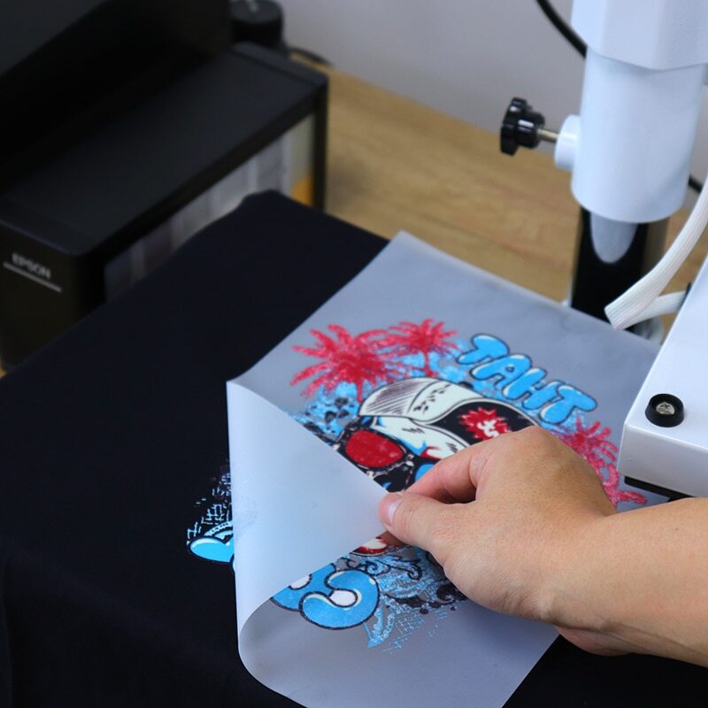 Double Head XP600 A3+ DTF Printer with Automatic Powder Shaking Machine