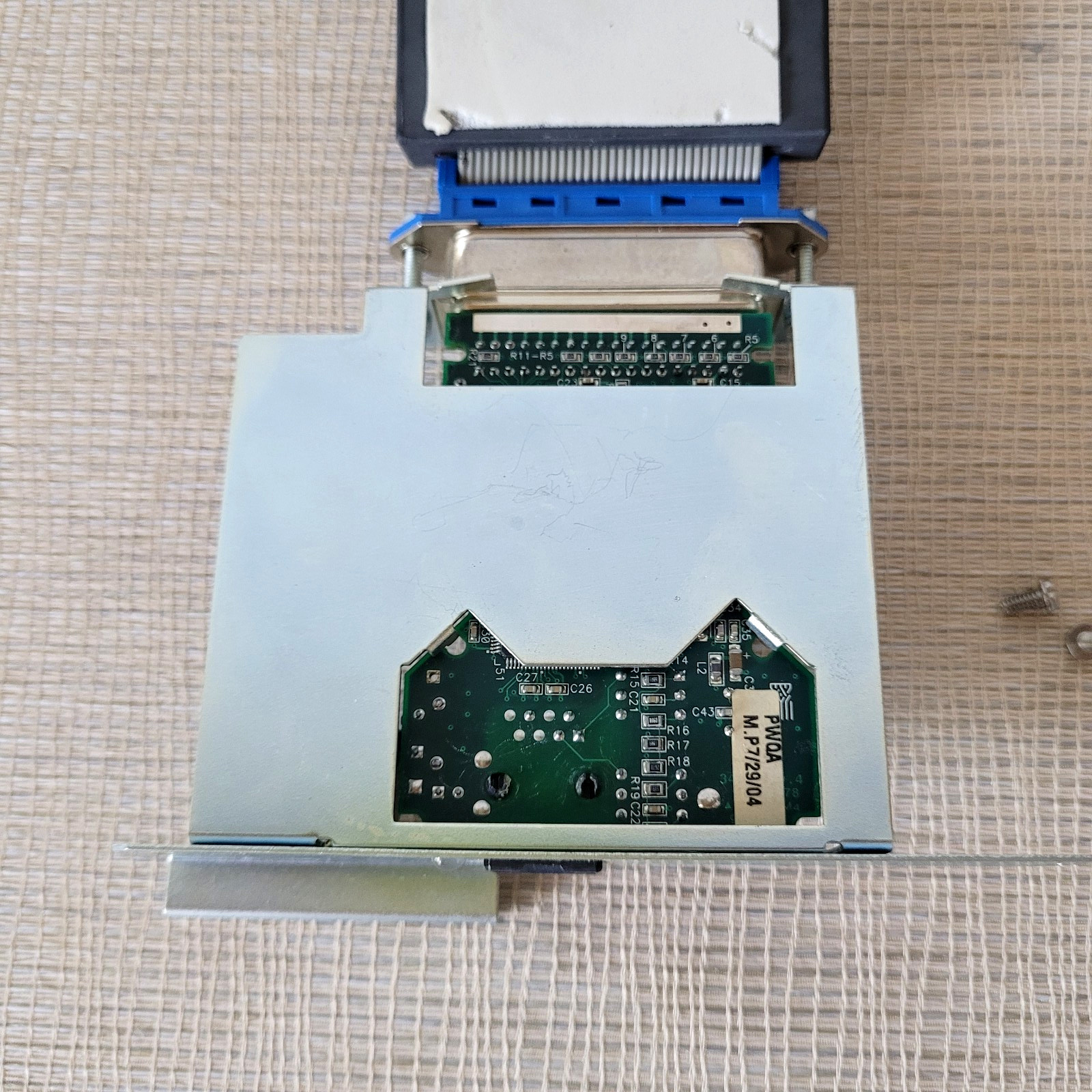 Zebra 105SL Printer Server Network Card Zebranet 34011-002 Magjack Gen 1 TESTED