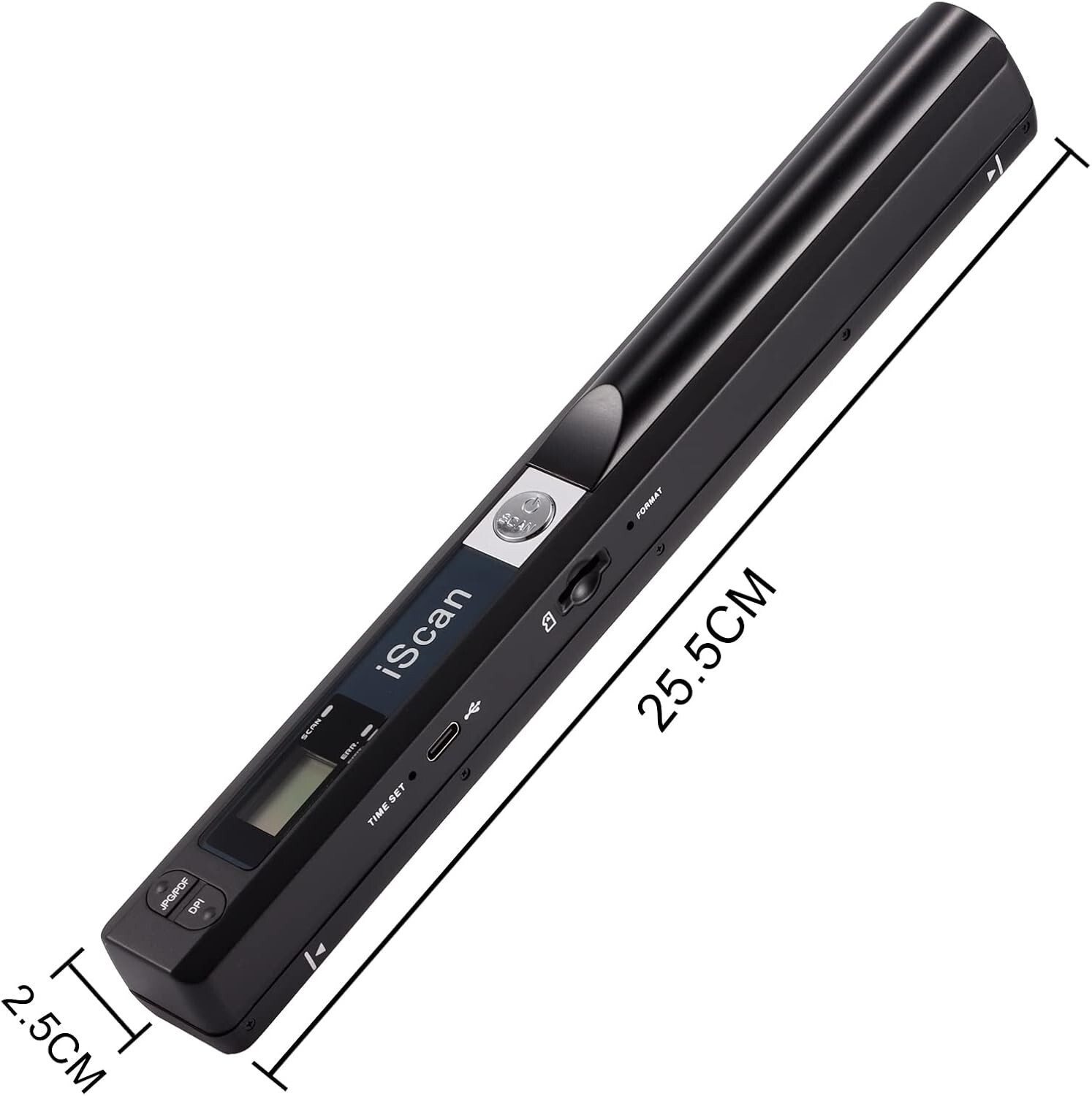 Versatile 900 DPI Handheld Image Scanner – Direct USB Connection with Storage