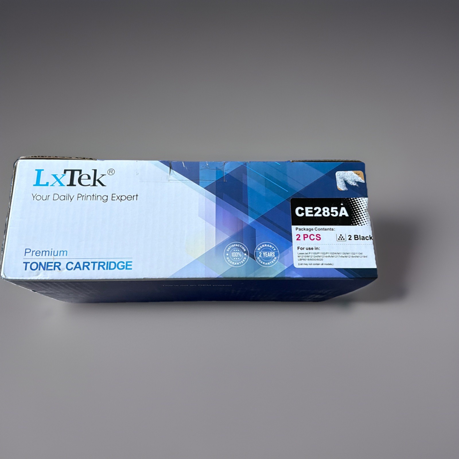 LxTek Premium Toner Cartridge, model CE285A.
