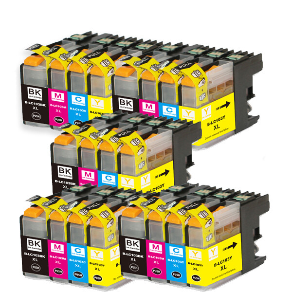 Color Printer Ink cartridge fits LC103XL LC101 MFC-J450DW MFC-J470DW MFC-J475DW