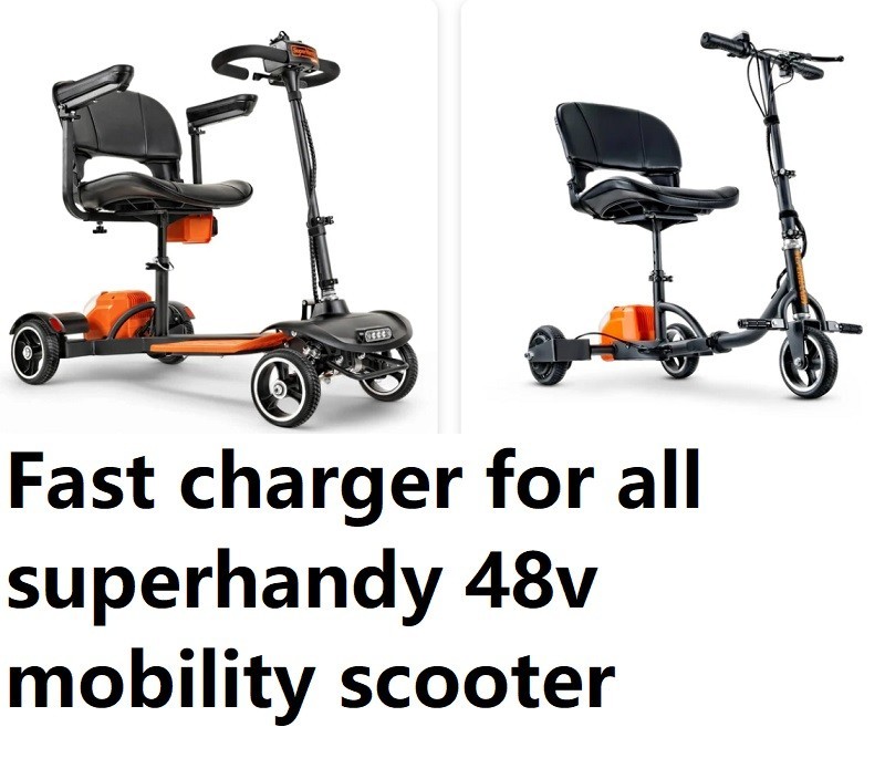 🔥fast battery Charger For all SuperHandy Electric Portable Wheelchair scooter