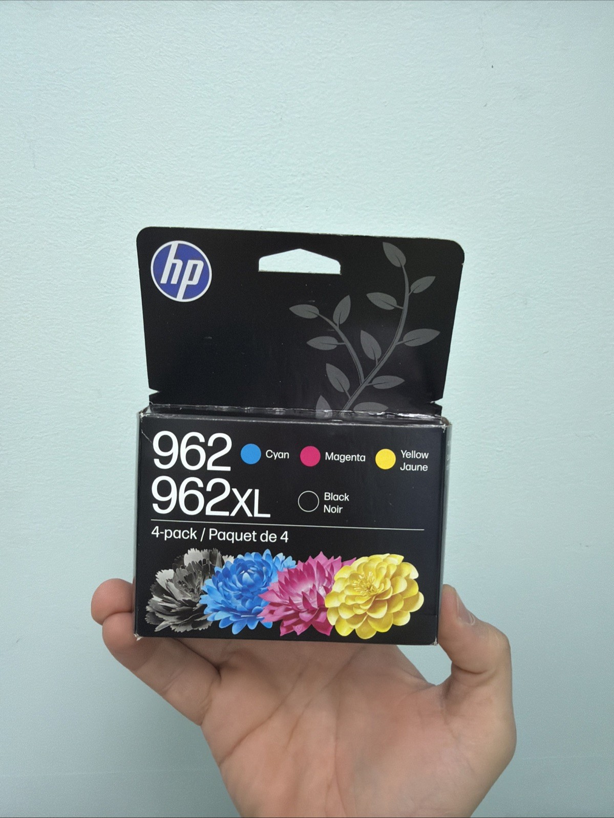 HP 3JB34AN (962/962XL) 4-Pack Ink Cartridges Exp 01/2028