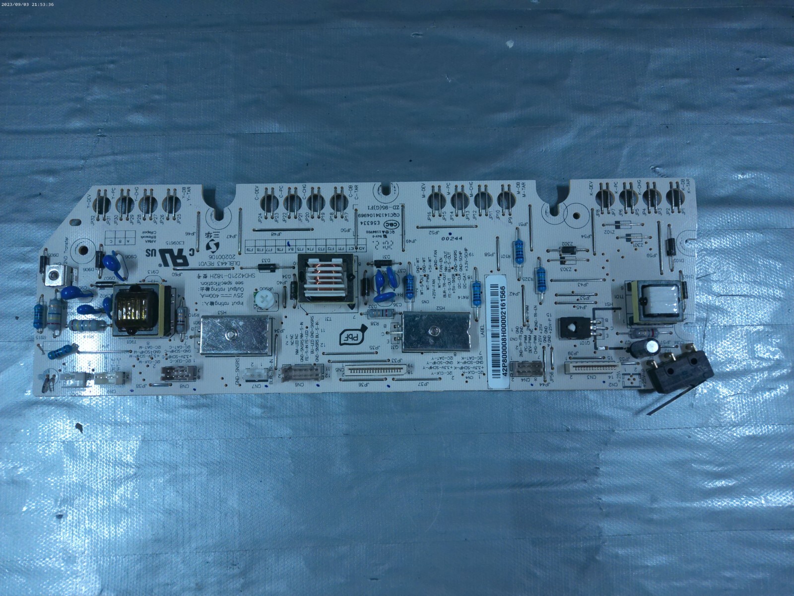 Lexmark 41X2396 HVPS High Volt Power Supply.Lexmark CX431, C3226, CS331, CX331